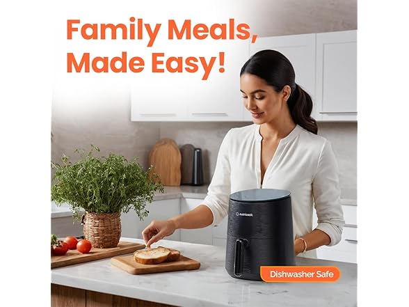 Nutricook Air Fryer 8 Preset Function