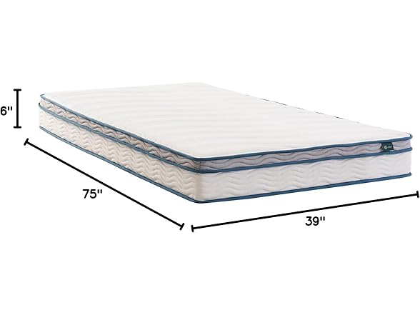Zinus 6-In Spring Sensation Hybrid Mattress
