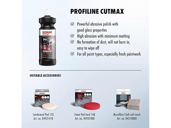 SONAX PROFILINE Cutmax (1 Litre) - High