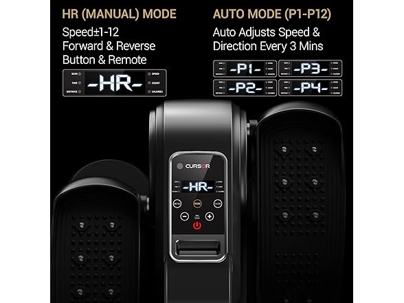 CURSOR FITNESS Under Desk Elliptical Machine