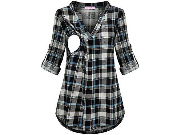 Joymom Women (M) Breastfeeding Tops Trendy Shirts
