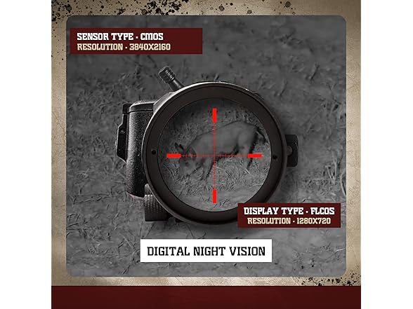 Sightmark Wraith 4K Mini Digital Night 32x32 Scope