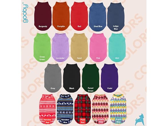 Gooby Stretch Fleece Vest Dog Sweater, Fores