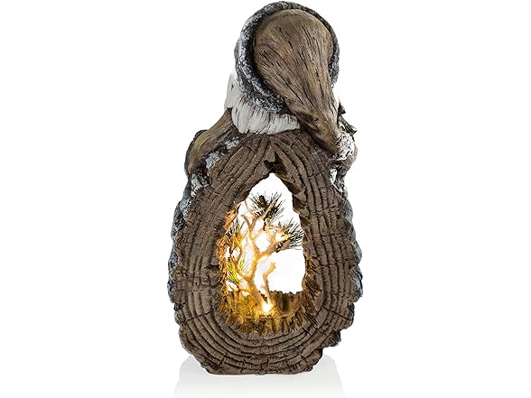 Alpine Corporation 21" H Indoor/Outdoor Santa Statue