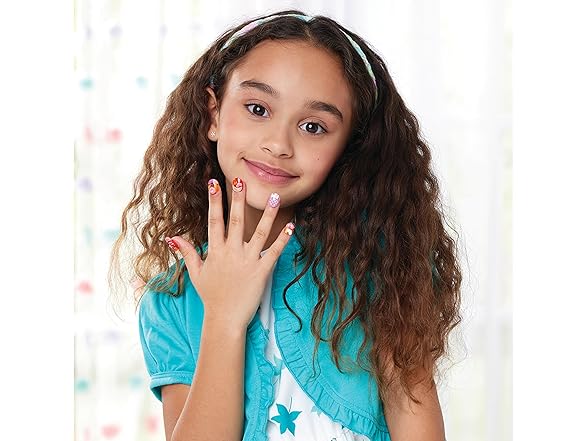 Aquabeads 40-Piece Multicolor Nail Craft Kit