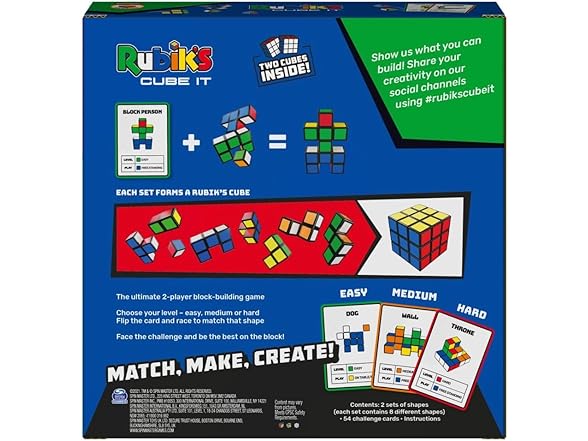 Rubik's Cube It Arcade Puzzle Rubik's Cubes