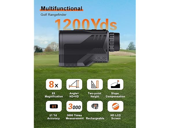 PEAKPULSE Hunting Range Finder | 2200 Yd