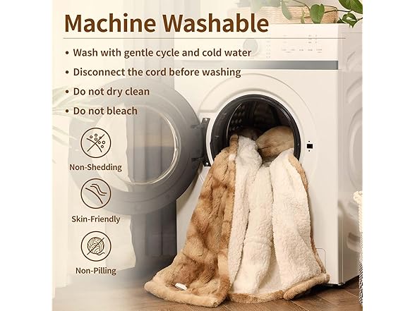  Twin Size Electric Blanket Champagne