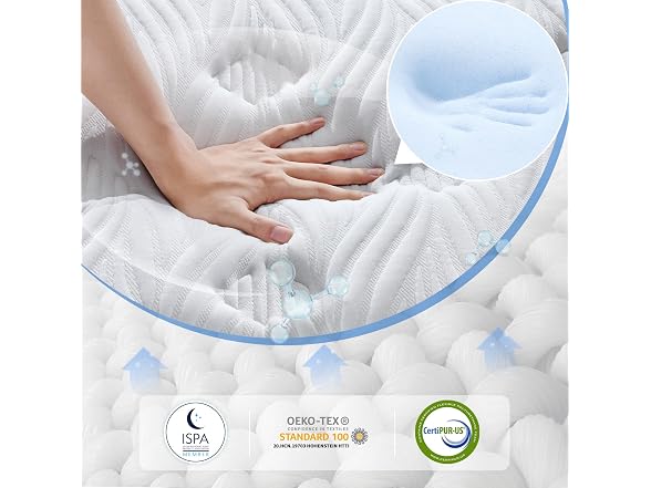 Avenco 12" King Hybrid Mattress