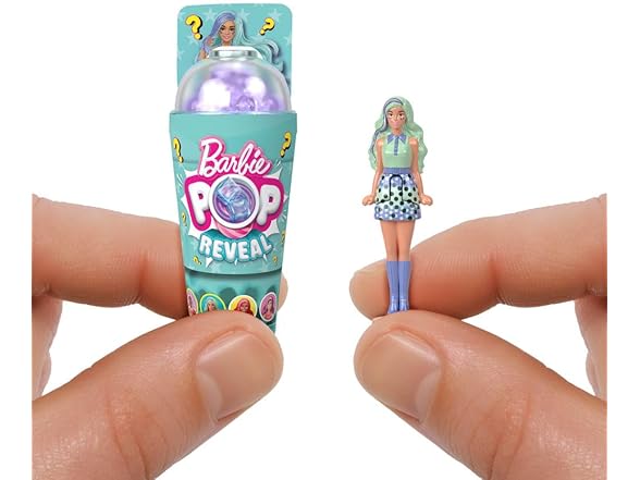 Polly Pocket Mini Barbie Land 5-Pack Pop Reveal