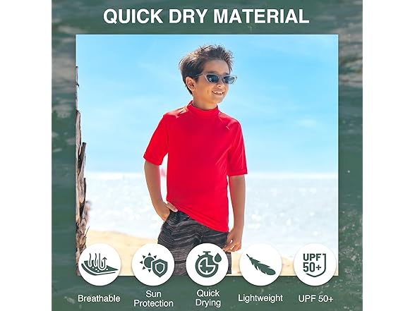 Kanu Surf Boys Little Boys' Toddler Fiji Rashguard