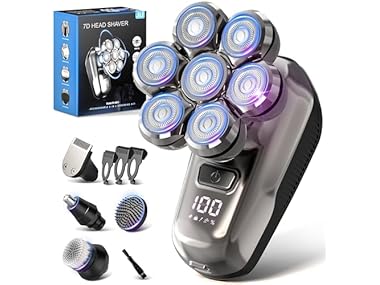 $14.99, Was $49.99, 70% Off! 5-in-1 Electric Head Grooming Kit dealfomo