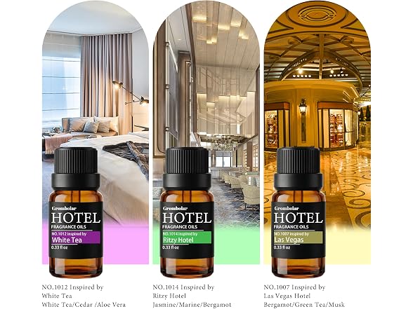 Essential Oil Gift Set, Hotel-Inspired