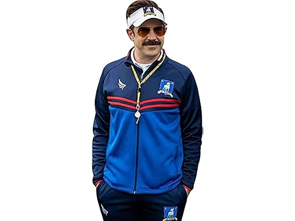 Jorde Calf Men (M) Ted Lasso Jason Sudeikis Jacket
