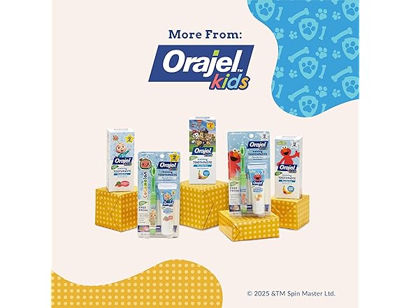 Orajel Kids Paw Patrol Toothpaste 1.5