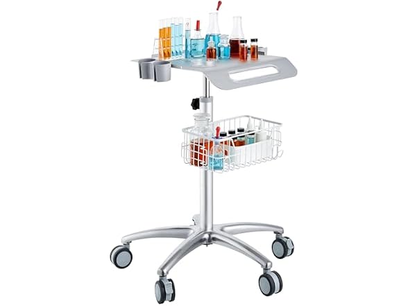 Medical Cart, Salon Cart with Wheels, Mobile
