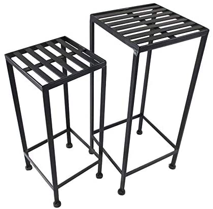 Iron Plant Stands, Set of 2 - Gallery 2