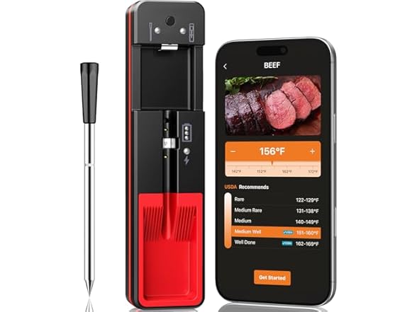 AYMDKI Smart Wireless Meat Thermometer