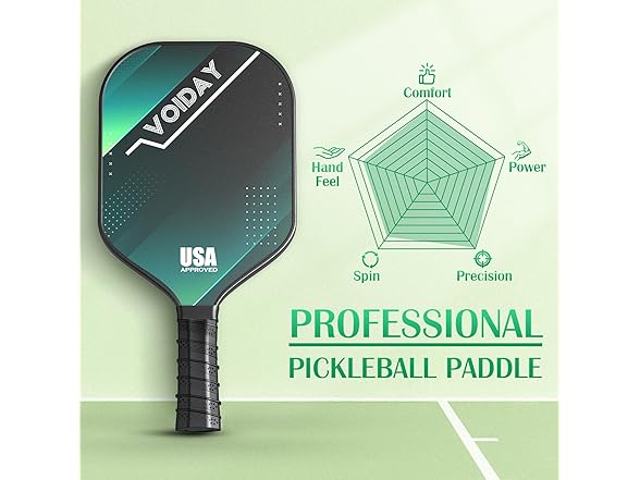 VOIDAY Pickleball Paddles Set of 2