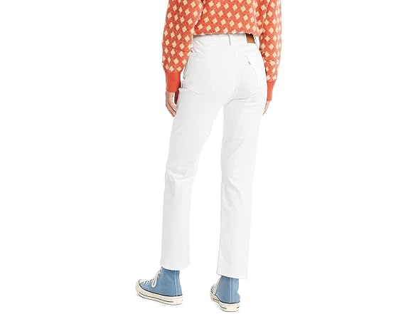 Levis Womens Wedgie Jeans White (26)