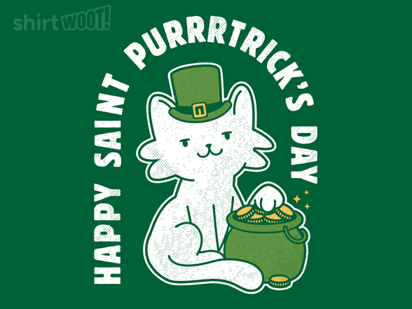 Happy St. Purrrtrick's Day