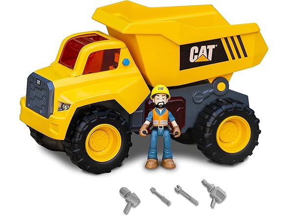 CAT Power Action Crew 12" Dump Truck Toy