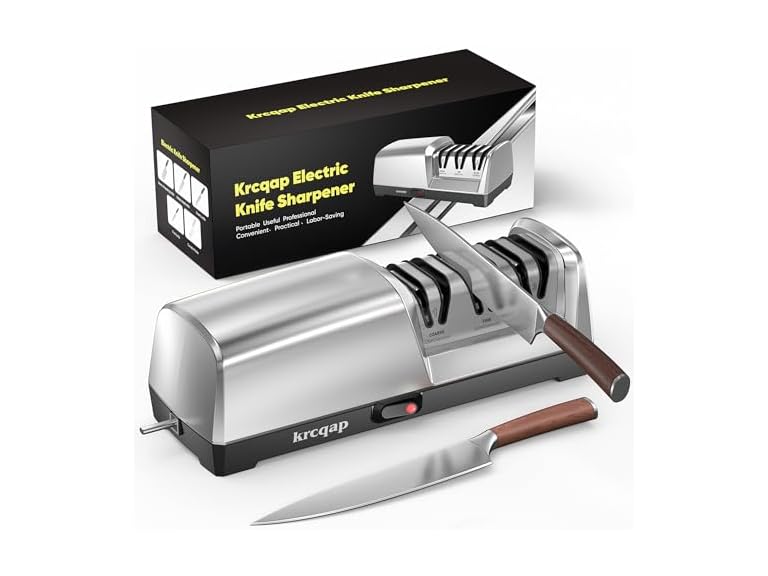 Krcqap 3-Stage Electric Sharpener