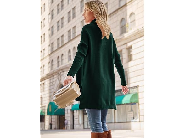 Lillusory Women (XL) Turtleneck Oversized Sweaters