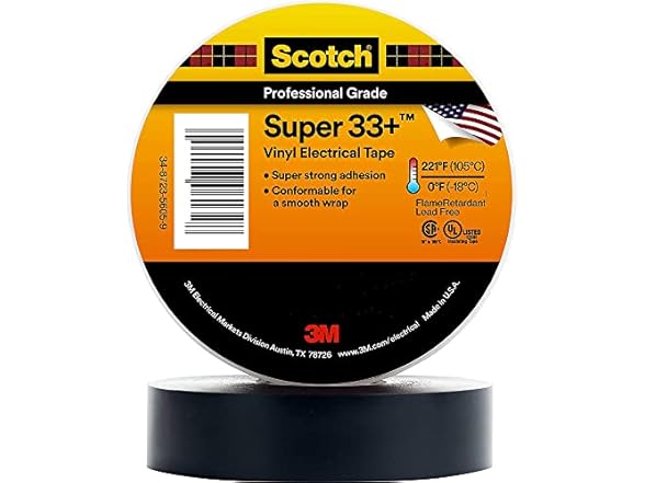 3M Scotch Super 33+ Electrical Tape
