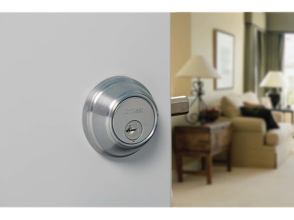 Deadbolt, Keyed One Side - SmartKey