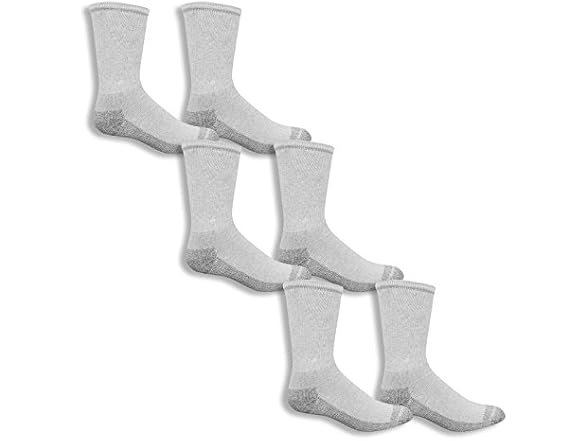 Fruit Of The Loom (6-12) Work Gear Heavy Socks