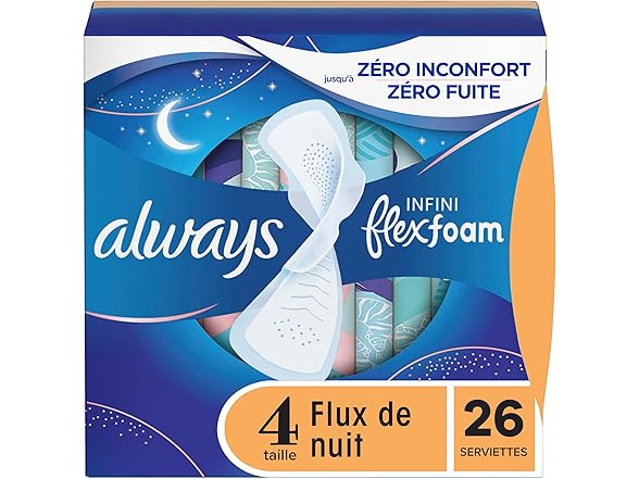 Always Infinity Overnight 26ct