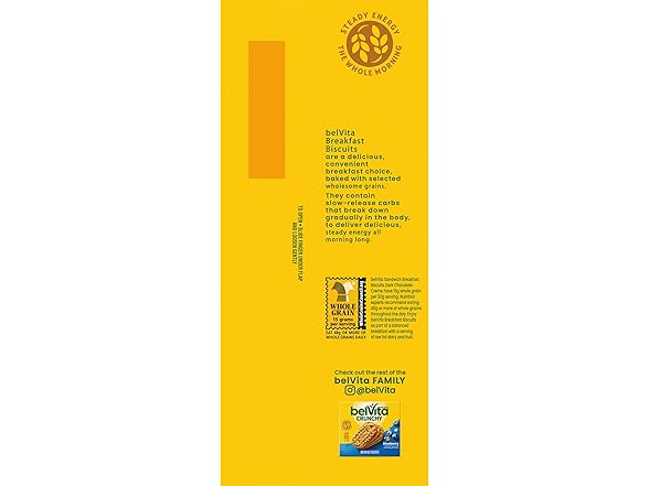 12PK belVita Breakfast Sandwich Dark Chocolate Creme