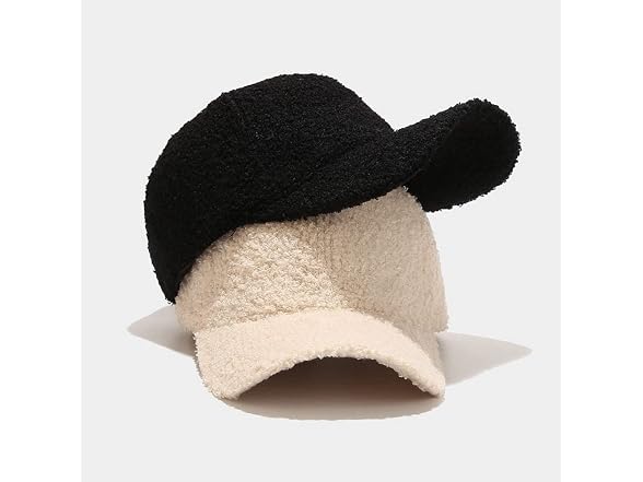 Avilego Women (OS) Winter Baseball Cap Lamb Travel