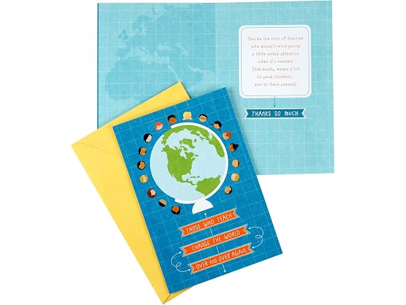 Hallmark Hallmark Teacher Appreciation Card