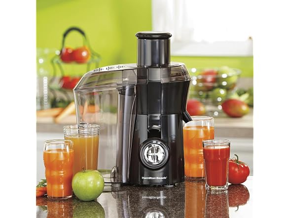 Hamilton Beach 67601 Big Mouth Juice Extractor, Black