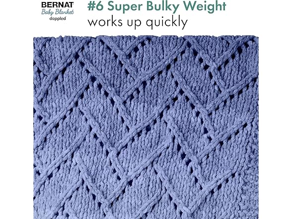 Bernat Baby Blanket Dappled Charcoal Yarn