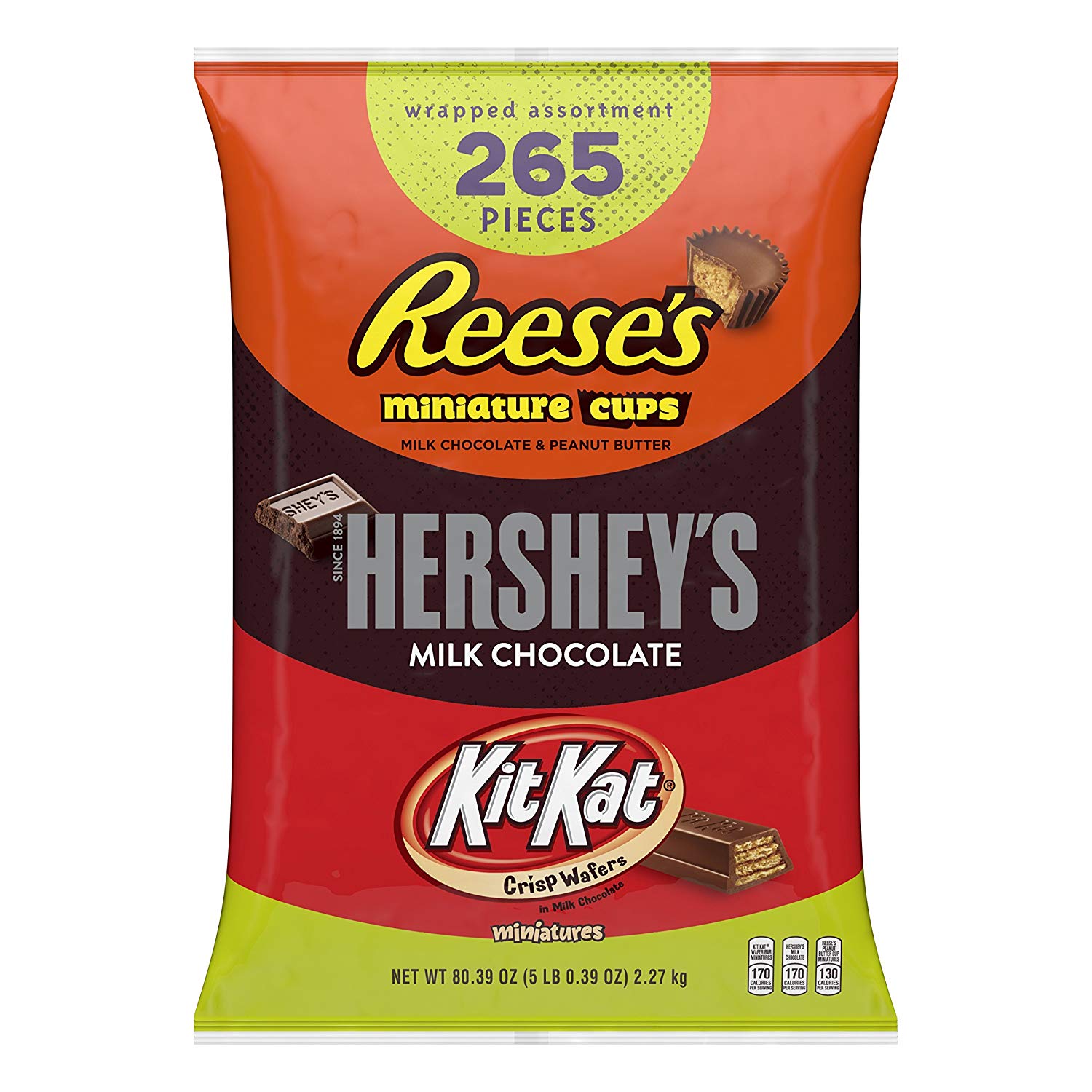 Hersheys KitKat Reeses Variety Bag 265pc - Gallery 2