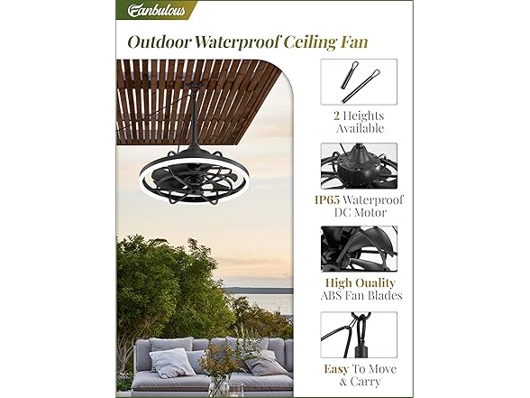 Fanbulous Outdoor Ceiling Fan
