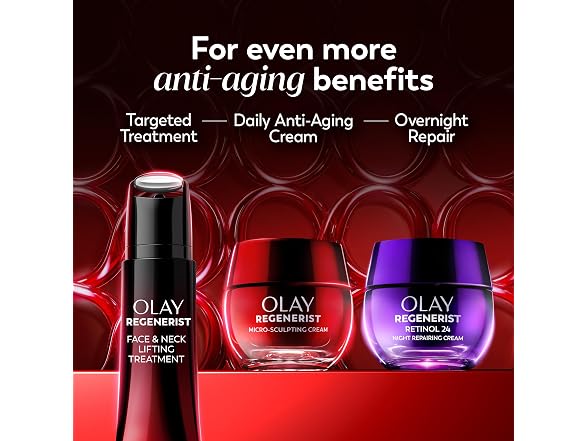 Olay Face Moisturizer, Regenerist Micro-Sculpting