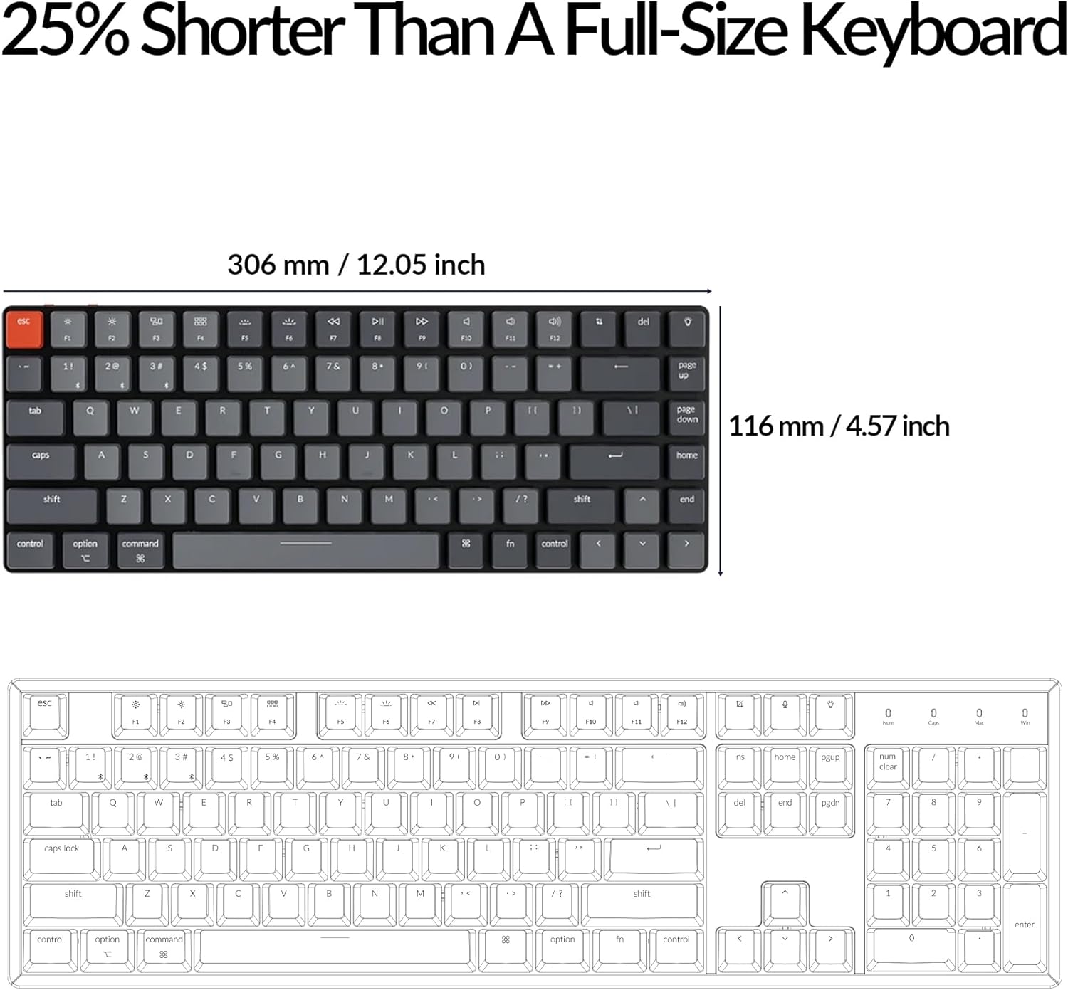 Keychron K3 Ultra-Slim Wireless Mechanical Keyboard - Gallery 12
