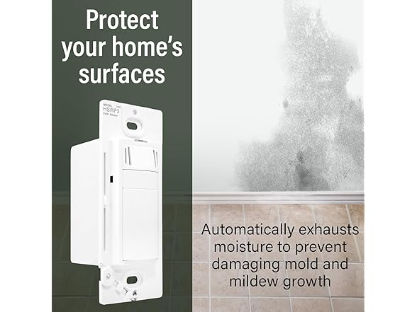 Legrand Pass & Seymour Humidity Sensor Switch