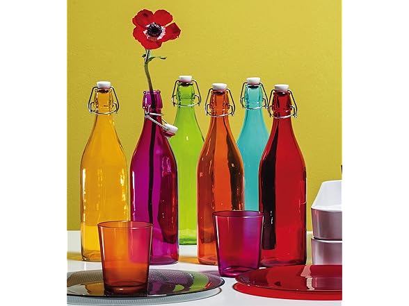 Bormioli Rocco Giara Navy Bottles 6pk