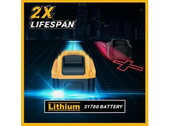 Simple Plus+ 2Pack 20V 5.0Ah Replacement Batteries - Gallery 4