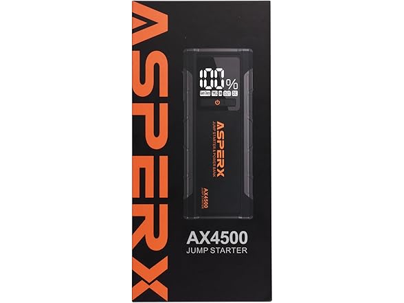 ASPERX AX4500 Jump Starter, 4500A