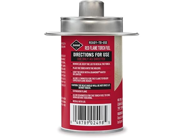 Diamond® Red Flame Torch Fuel 4Pk