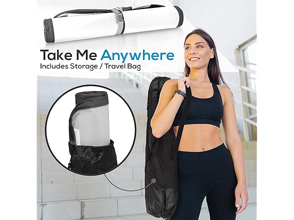 SereneLife Inflatable Gymnastics Mat 9.8 ft Air Track Tumble Mat - Gallery 5