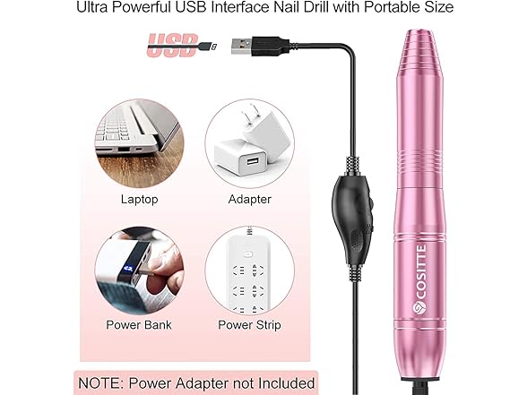 COSITTE Electric Nail Drill