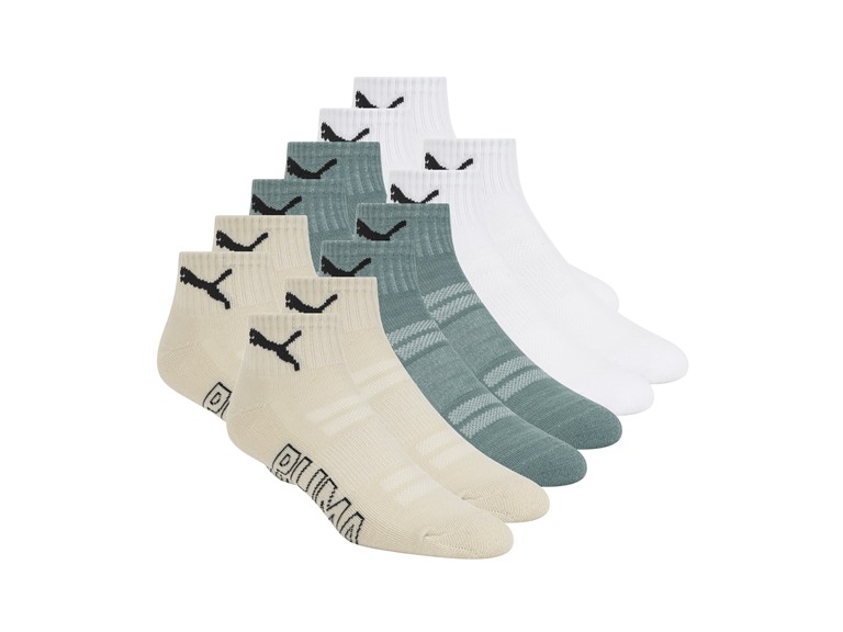 PUMA Men's 12-Pairs Quarter Crew Socks - Gallery 17