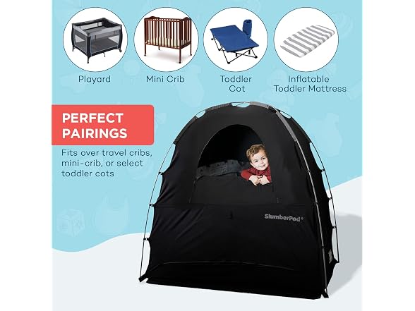 SlumberPod NRAM-SLUMBERPODAMZ Original Blackout Sleep Tent B